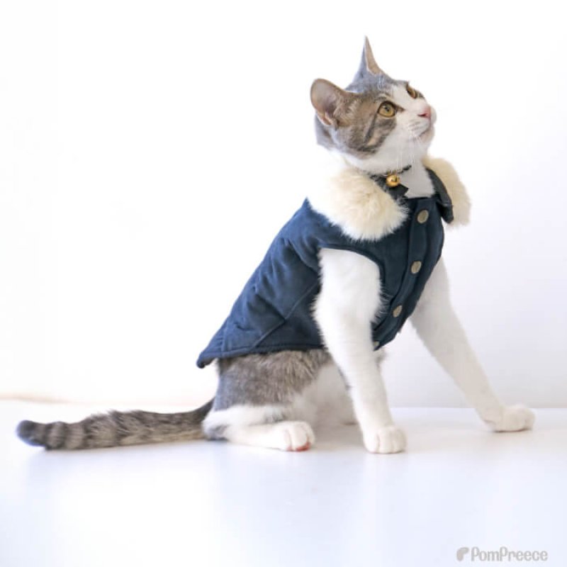 画像7: 【クリアランスセール】取り外しファー付き あったかコート 【2〜5号】　※返品・交換不可 (7)