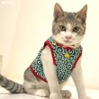 画像4: 【ポイント10倍で超お得!!会員様限定】猫用 唐草Tシャツ 【2〜4号】 (4)