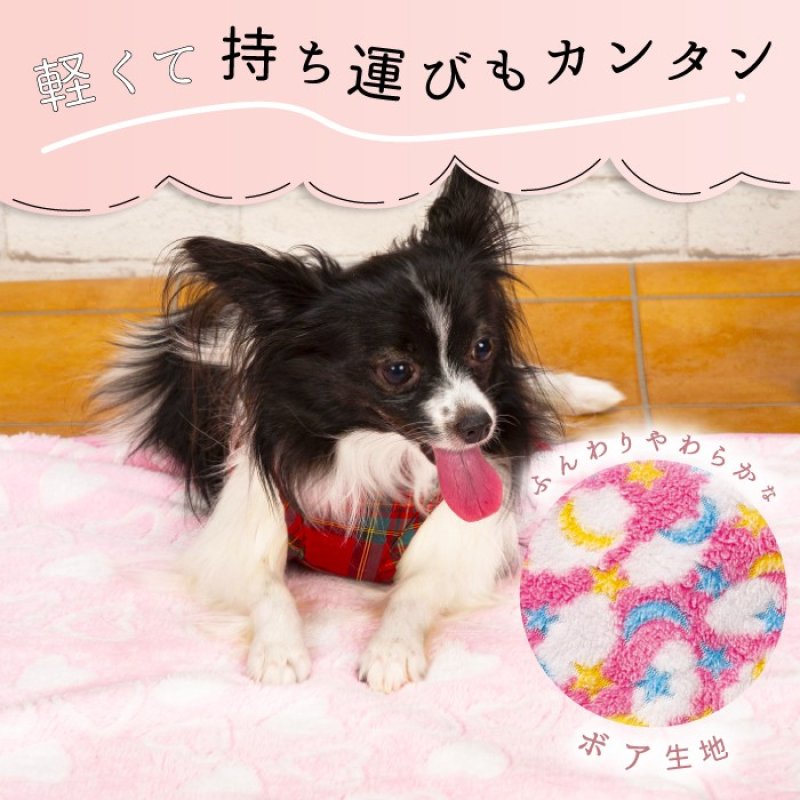 画像9: 犬猫兼用 ふわふわブランケット (9)