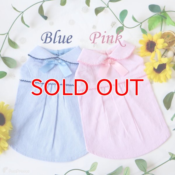 画像2: 【SALEでお得※在庫限りお早めに】レーストリミング 襟付き サマーワンピ 【1〜4号】 (2)