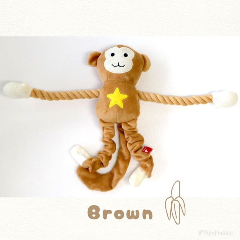 画像2: デンタルロープTOY PeePee KASAKSA ウキウキモンキー (2)