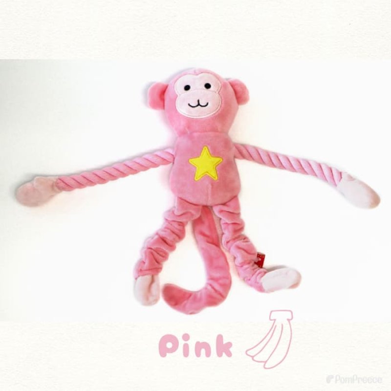 画像3: デンタルロープTOY PeePee KASAKSA ウキウキモンキー (3)