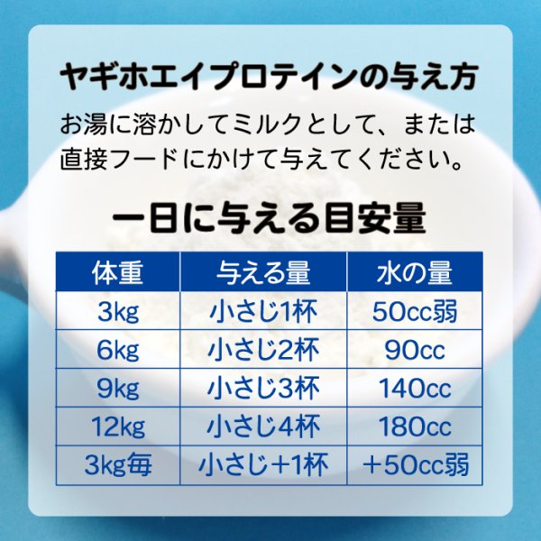画像3: ［新発売セール20％OFF］犬猫用 ペットの健康促進に 無添加 無着色 ヤギホエイプロテイン（50g）［オランダ産］ (3)