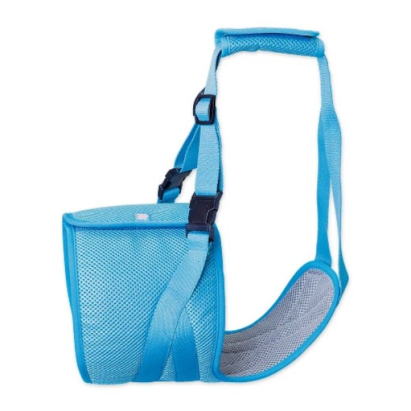 画像2: 【在庫処分セール品】中・大型犬用後足用ヘルプパンツ ハッピーメッシュ 【8号】ブルーのみ※返品交換不可 (2)