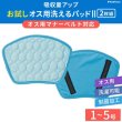 画像1: 【大好評50％OFF】 2枚組 マナーベルト対応 洗えるパッド 【1〜5号】 (1)