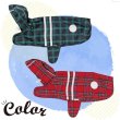 画像6: 【ポイント10倍で会員様はお得】 犬用 レインコート 雨具 カッパ 全身 撥水 防水 耐水 テフロン加工 2タッチレインコート【2〜12号】 (6)
