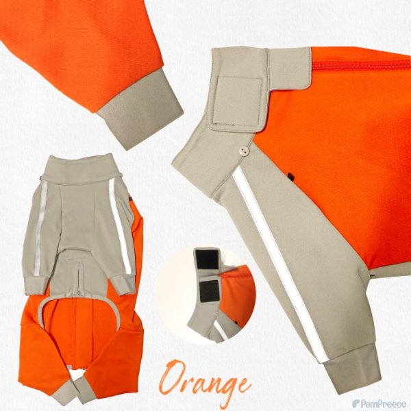 画像15: 【ポイント10倍で会員様はお得】  中・大型犬用アウトドア・レジャーフード付スーパーストレッチコート【6〜10号】※返品交換不可 (15)