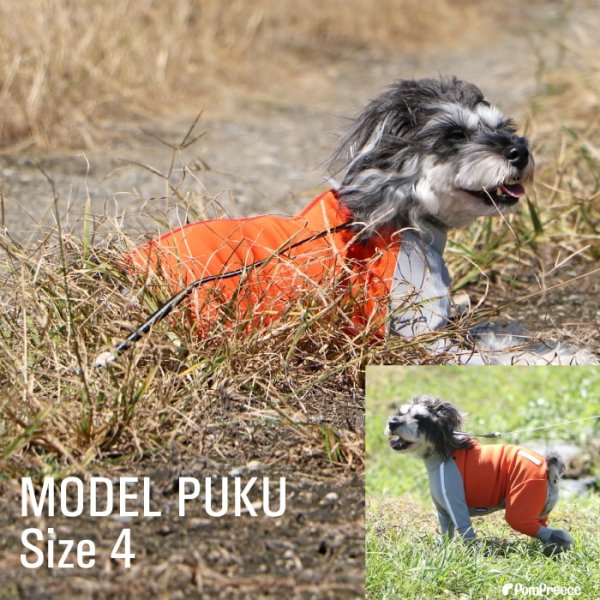 画像18: 【ポイント10倍で会員様はお得】  中・大型犬用アウトドア・レジャーフード付スーパーストレッチコート【6〜10号】※返品交換不可 (18)