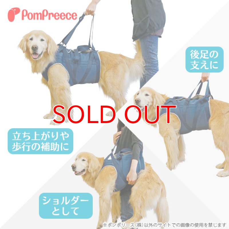 画像3: 【在庫処分セール品】中・大型犬用　オールケアハーネス【6号ピンクのみ】※返品交換不可 (3)