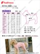 画像3: 【SALEでお得※在庫限りお早めに】犬用ルームウエア 毛落ち防止カバーオー ボーダー柄[小型犬用] 【2・5号】 (3)