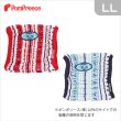 【New ポイント2倍】冷えひえスヌード ポンポボーダー【LL】