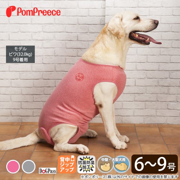 画像1: 【ポイント10倍で会員様はお得】 中大型犬用 術後カバーオー 【6号・7号・8号・9号】 (1)