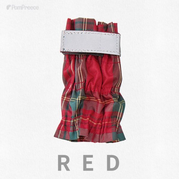 画像7: 【ポイント10倍で会員様はお得】 裏付きレインレッグガード タータンチェック 【2〜12号】 (7)