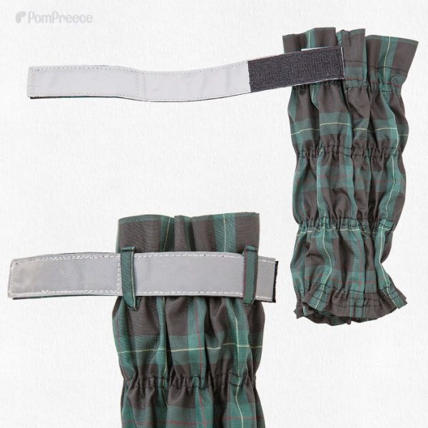 画像10: 【ポイント10倍で会員様はお得】 裏付きレインレッグガード タータンチェック 【2〜12号】 (10)