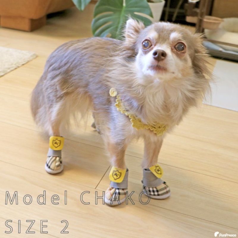 画像16: 犬用 レインシューズ ルンルンタータン 【2・3・4・5号】 (16)