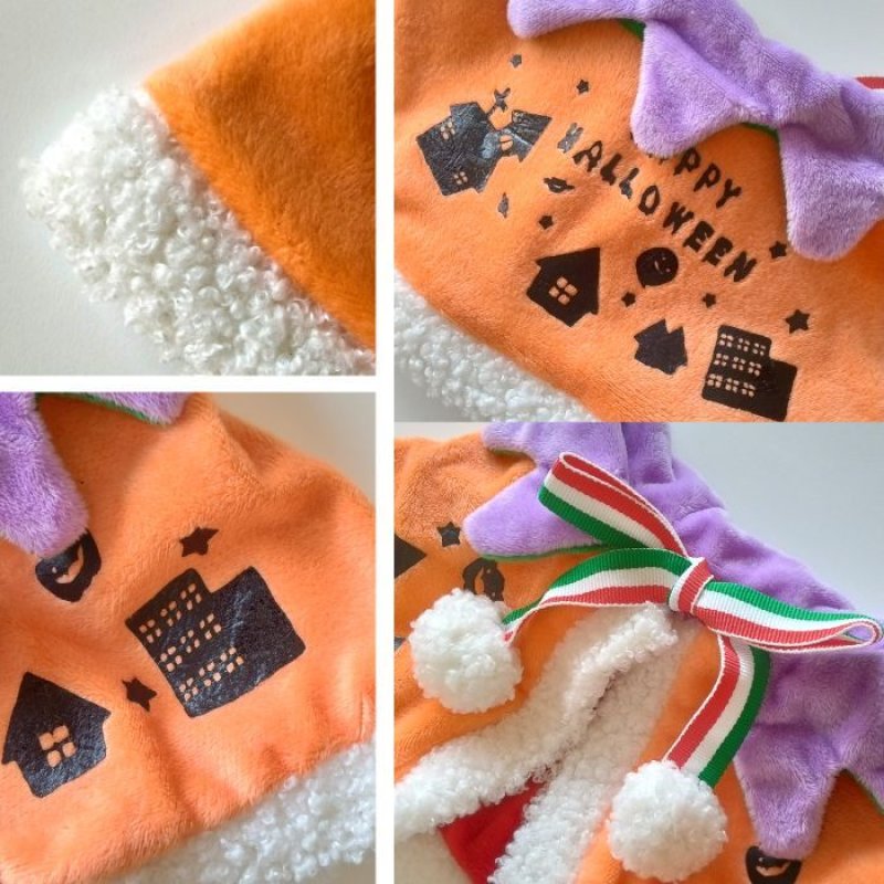 画像16: 犬猫兼用 リバーシブルケープ ハロウィン＆X’mas 【LL・4Lのみ】 (16)