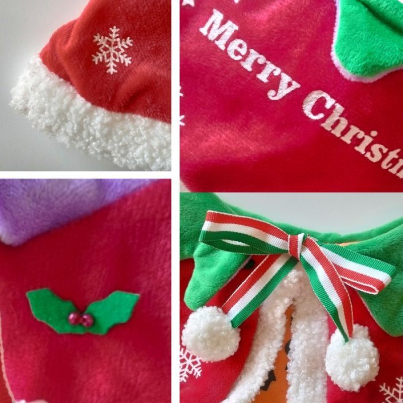 画像13: 犬猫兼用 リバーシブルケープ ハロウィン＆X’mas 【LL・4Lのみ】 (13)