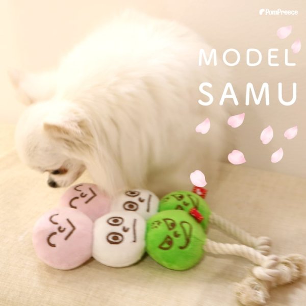 画像9: 【ポイント10倍で会員様はお得】お団子 3色だんご犬・猫兼用 デンタルロープTOY (9)