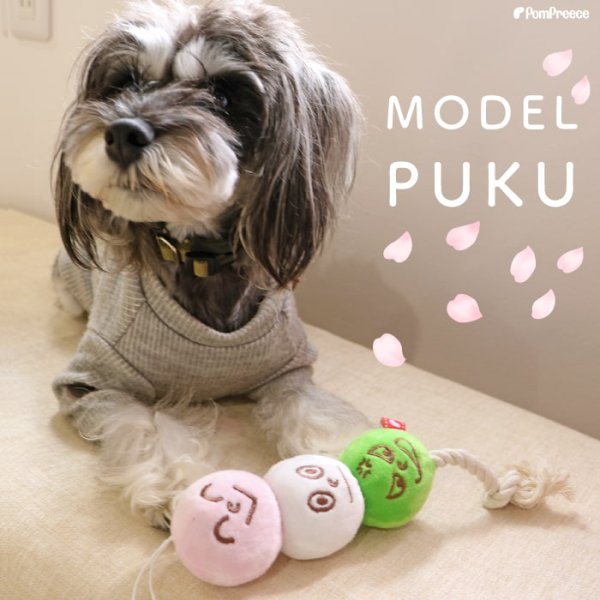 画像10: 【ポイント10倍で会員様はお得】お団子 3色だんご犬・猫兼用 デンタルロープTOY (10)