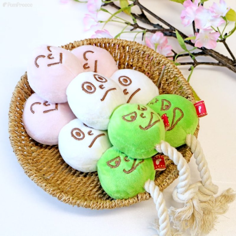 画像5: デンタルロープTOY  PeePee 3色だんご (5)