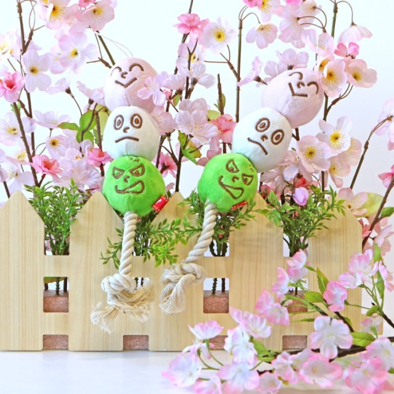 画像4: デンタルロープTOY  PeePee 3色だんご (4)