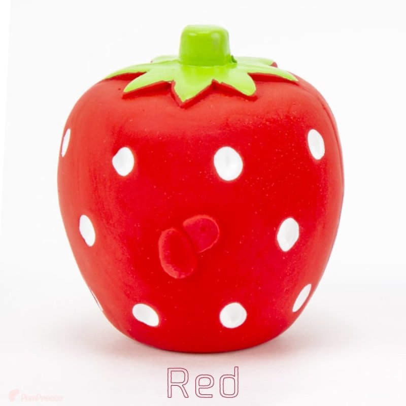 画像5: ラテックスTOY PeePee 香り付き 鈴入り いちご (5)