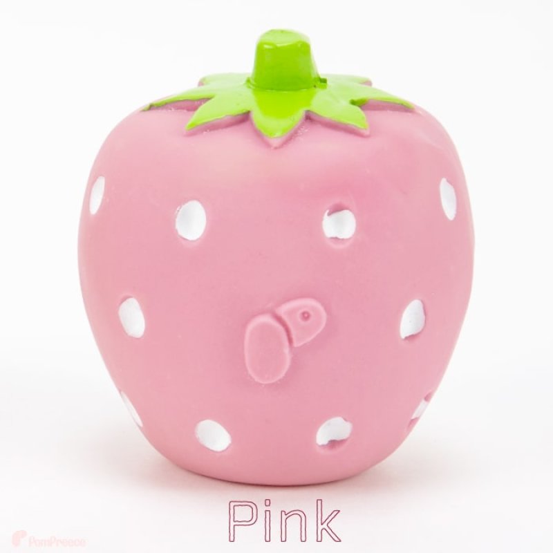 画像4: ラテックスTOY PeePee 香り付き 鈴入り いちご (4)