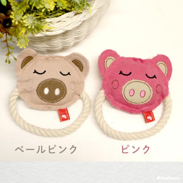 画像5: 【ポイント10倍で会員様はお得】ハードデンタルロープTOY ぶたさん (5)