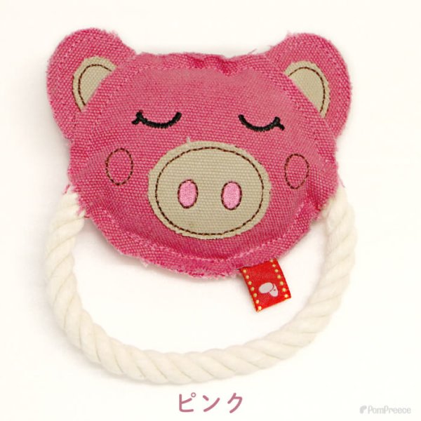 画像6: 【ポイント10倍で会員様はお得】ハードデンタルロープTOY ぶたさん (6)