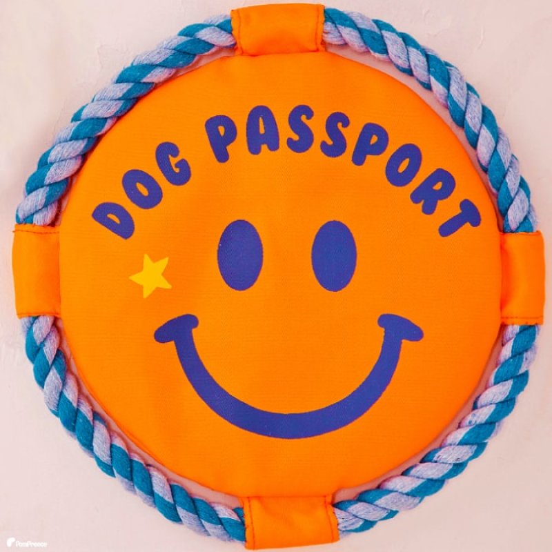 画像10: デンタルロープTOY KASAKASA スマイルフリスビー 【Mサイズ】 (10)