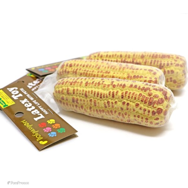 画像4: 【ポイント10倍で会員様はお得】 ラテックスTOY  焼きとうもろこし（鈴入り） (4)