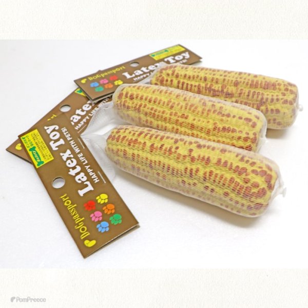 画像7: 【ポイント10倍で会員様はお得】 ラテックスTOY  焼きとうもろこし（鈴入り） (7)