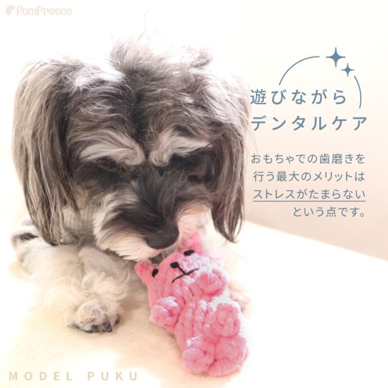 画像2: デンタルロープTOY アニマルZOO (2)