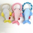 画像3: 【ポイント10倍で会員様はお得】犬猫用おもちゃ デンタルロープTOY イルカショー ［4747］ポンポリース (3)