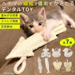 画像1: 【ポイント10倍で会員様はお得】犬 猫 選べるデンタルヘチマTOYデンタルヘチマTOY　ポンポリース (1)