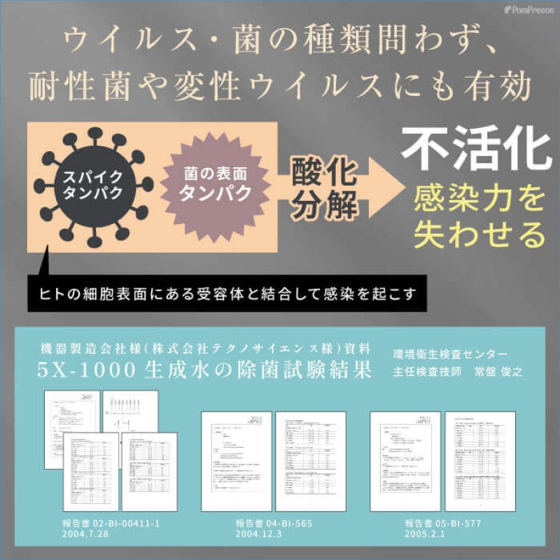 画像4: アミアンピュア200 除菌水  次亜塩素酸水 ※ご希望のタイプをご選択ください（1L単品・6本〜18本セット・10L箱） (4)