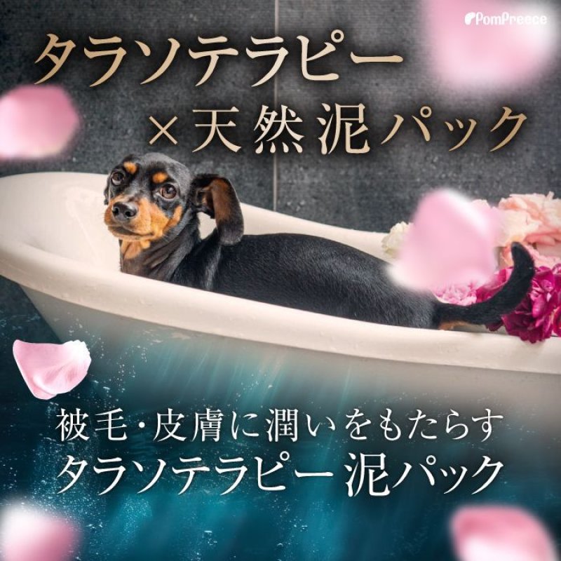 画像2: 【ポイント10倍で会員様はお得】ローズ入りマッドパック タラソテラピー 1kg  (2)