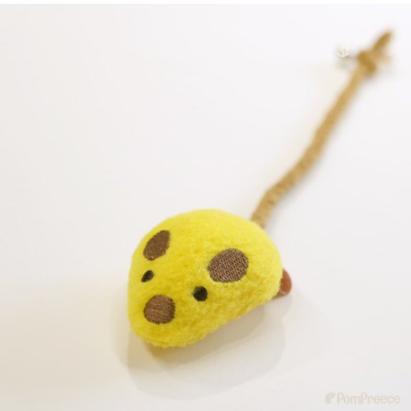 画像12: 【ポイント10倍で会員様はお得】 デンタルネットTOY またたび入りプチマウス※2点セット（ピンクとイエロー） (12)