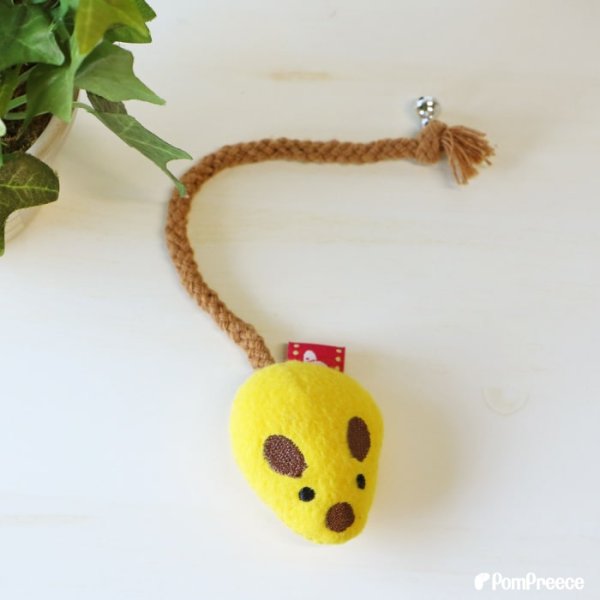 画像11: 【ポイント10倍で会員様はお得】 デンタルネットTOY またたび入りプチマウス※2点セット（ピンクとイエロー） (11)