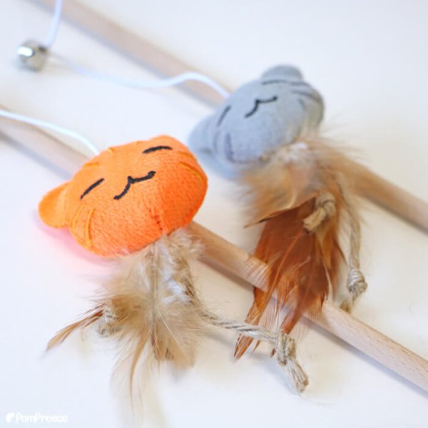 画像3: 【ポイント10倍で超お得!!会員様限定】 じゃらしTOY ゆらゆらニャンコ ポンポリース (3)