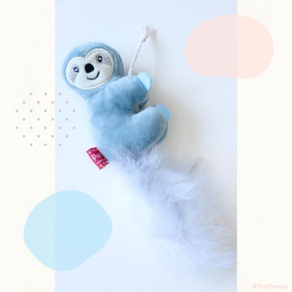 画像10: 【ポイント10倍で会員様はお得】カサカサTOY ナマケモノミニ ピンク1個とブルー1個ずつ　計2個のセット (10)