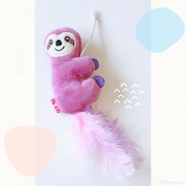 画像13: 【ポイント10倍で会員様はお得】カサカサTOY ナマケモノミニ ピンク1個とブルー1個ずつ　計2個のセット (13)