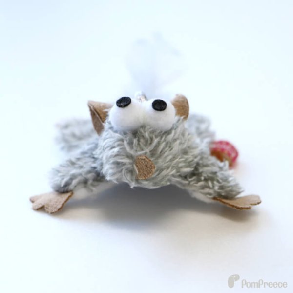 画像12: 【ポイント10倍で会員様はお得】猫 犬 ペット用おもちゃ カサカTOY ムササビ（むささび） (12)