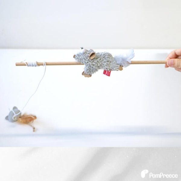 画像9: 【ポイント10倍で会員様はお得】猫 犬 ペット用おもちゃ カサカTOY ムササビ（むささび） (9)