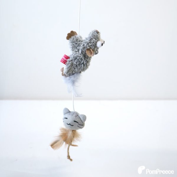 画像11: 【ポイント10倍で会員様はお得】猫 犬 ペット用おもちゃ カサカTOY ムササビ（むささび） (11)