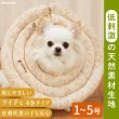 画像1: 【ポイント10倍で会員様はお得】 エリザベスカラー オーガニック 介護    ワイドドーナツエリザベスカラ― オーガニックジャガード柄【1号〜5号】 (1)