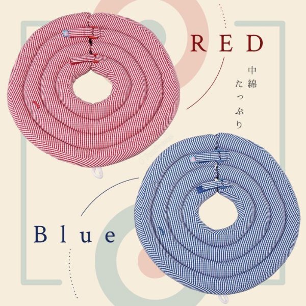 画像3: 【ポイント10倍で会員様はお得】　 ワイドドーナツエリザベスカラー ギンガム 【1〜5号】 (3)