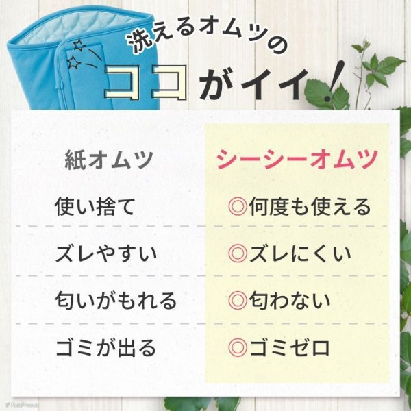 画像3: 【SALEでお得※在庫限りお早めに】おためし1枚入 オス用洗えるシーシーオムツバージョンII【1〜5号】 (3)