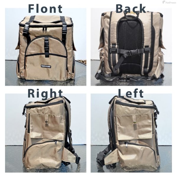 画像7: 耐荷重12kg 犬猫用ランドリュック ビッグフィットキャリー※ブラックのみ在庫限り (7)