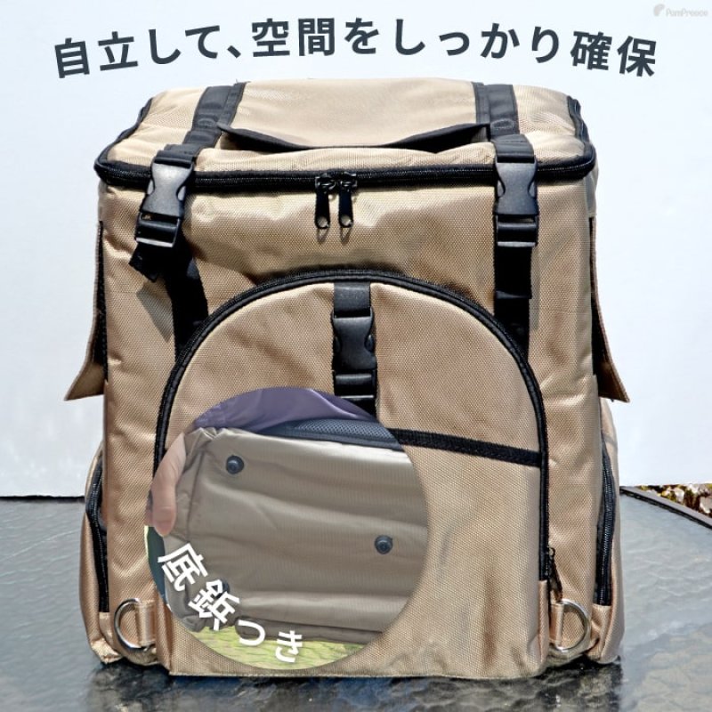 画像10: 耐荷重12kg 犬猫用ランドリュック ビッグフィットキャリー※ブラックのみ在庫限り (10)